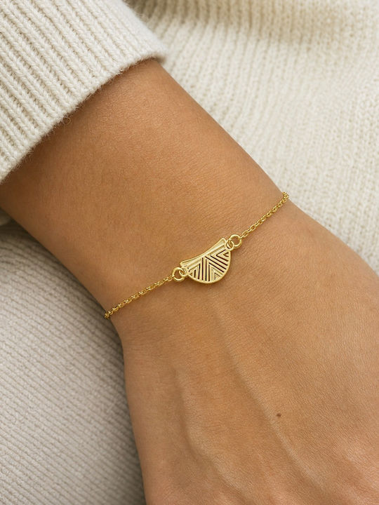 Lysea Women's Chain Bracelet in Gold-Plated Silver Lysea Women's Chain Bracelet in Gold-Plated Silver