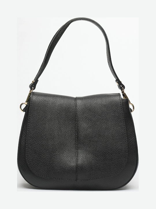 Burgunderrote Damen-Ledertasche zum Umhängen