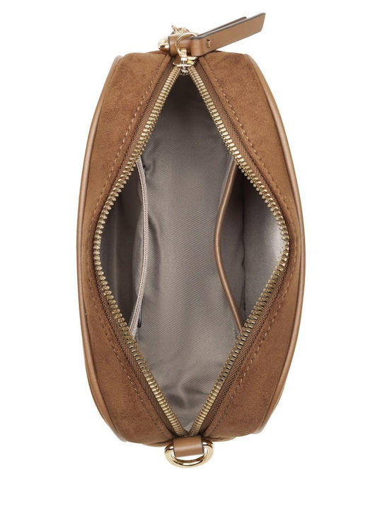 Daciana Fabric Women's Crossbody / Handbag Tabac Brown