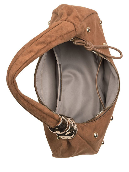 Daciana Fabric Women's Shoulder / Handbag Tabac Brown