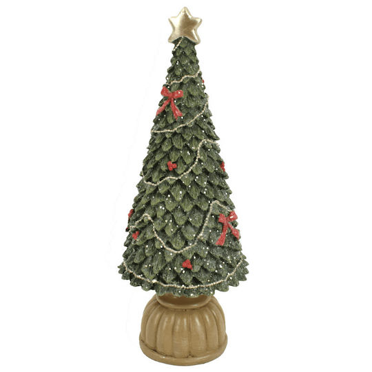 Christmas Decorative Ceramic Tree 25cm Green