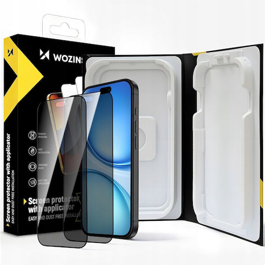 Wozinsky Easyfit Privacy Протектор За Екран От Закалено Стъкло За iPhone 18 Pro Max 2 Броя 5907769395802