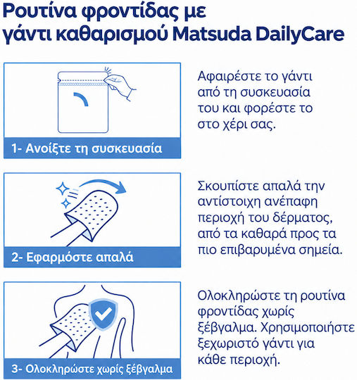 Matsuda DailyCare Reinigungshandschuhe Ohne Wasser 10 Stück