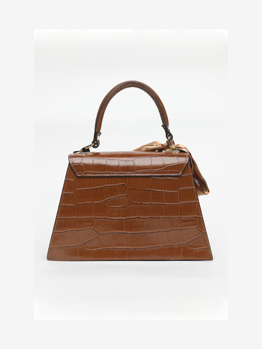 Leather Women's Satchel Bag Black