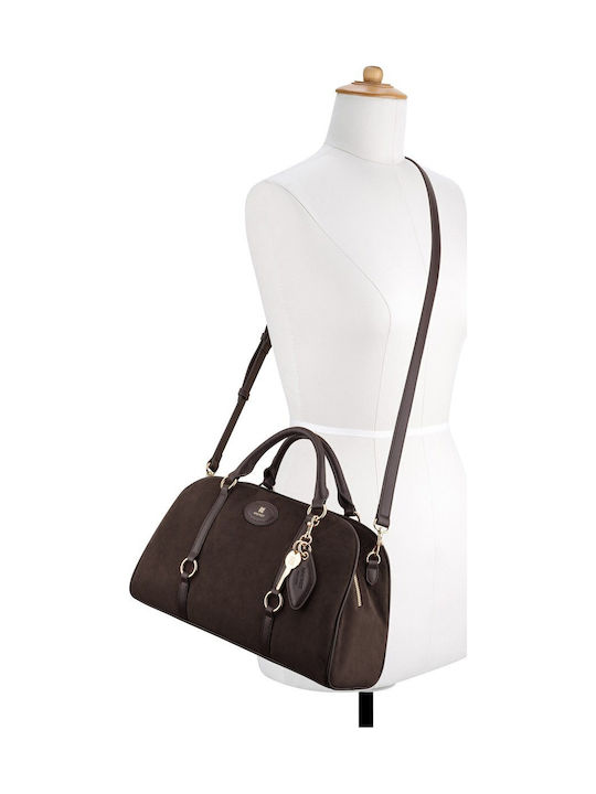 Cobel Fabric Women's Bag Brown