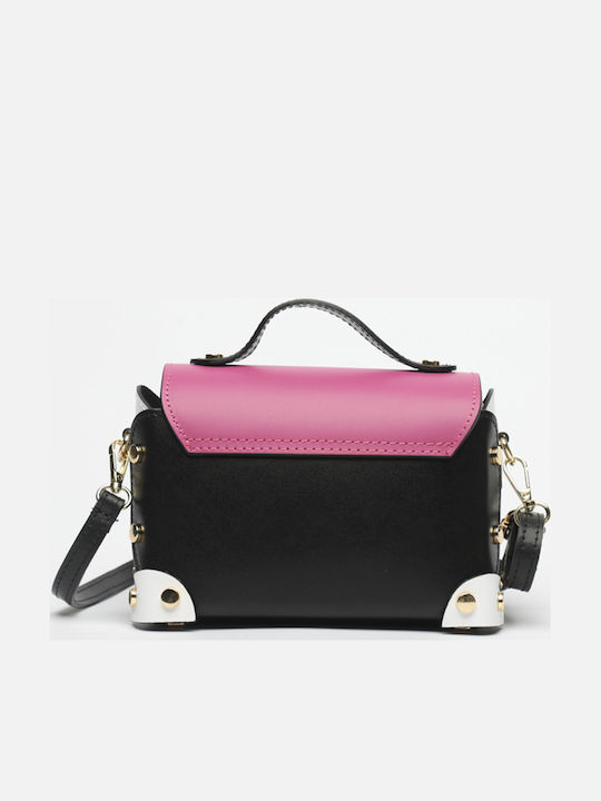 Red Leather Women's Shoulder Bag