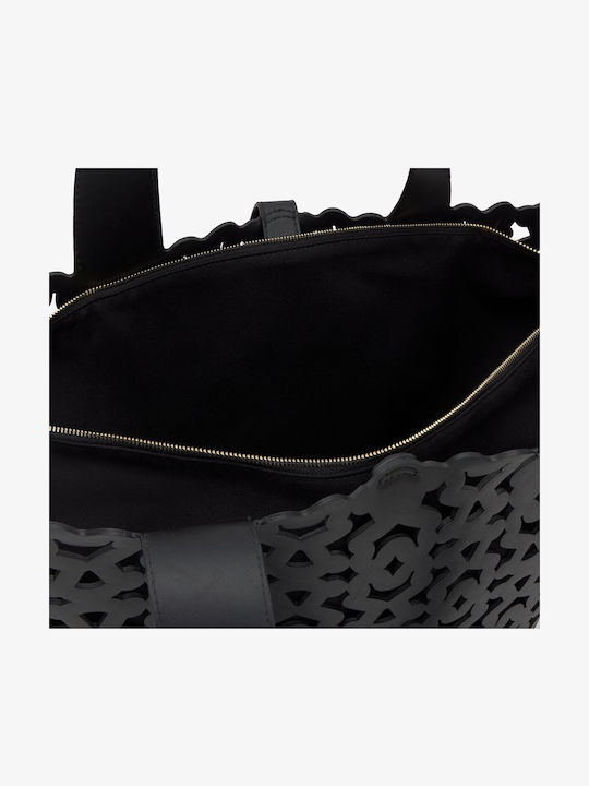 Capazo L Bear Shock Women's Shoulder Bag Black