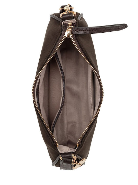 Cobel Fabric Women’s Shoulder Bag / Handbag Brown