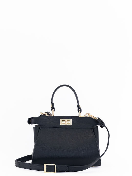 Khaki Leather Women's Shoulder Bag