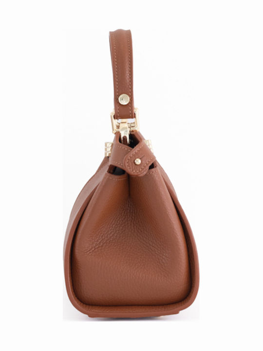 Leather Women's Shoulder Bag White