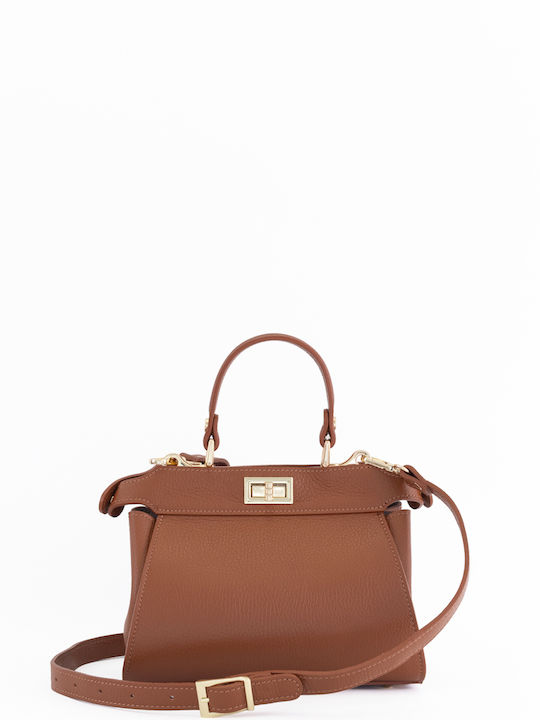 Leather Women's Shoulder Bag White