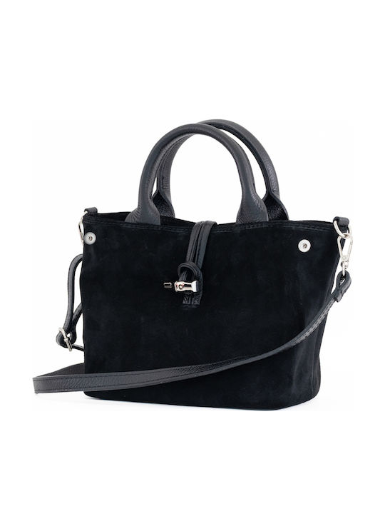 Khaki Leather Women's Shoulder Bag