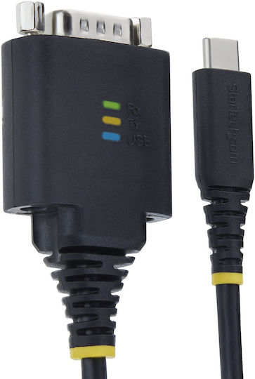 StarTech 1P1FFC-USB-C-SERIAL USB-C Male to Serial Female Converter Gold