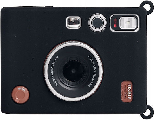 Μαύρη Θήκη Σιλικόνης Fuji Fujifilm Instax Mini Evo