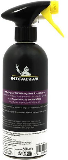 Michelin Expert Почистващ препарат за джанти и тасове Спрей Почистване / Полиране / Защита за Дискове и Гуми на Автомобил 500мл