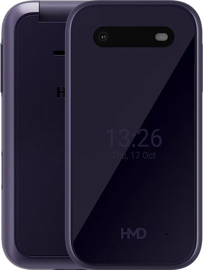 2660 Flip Dual-SIM-Tastenhandy (Englisch) Lila