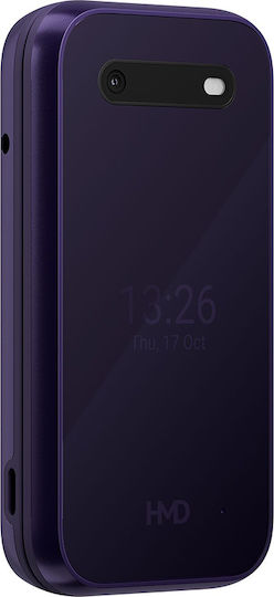 2660 Flip Dual-SIM-Tastenhandy (Englisch) Lila