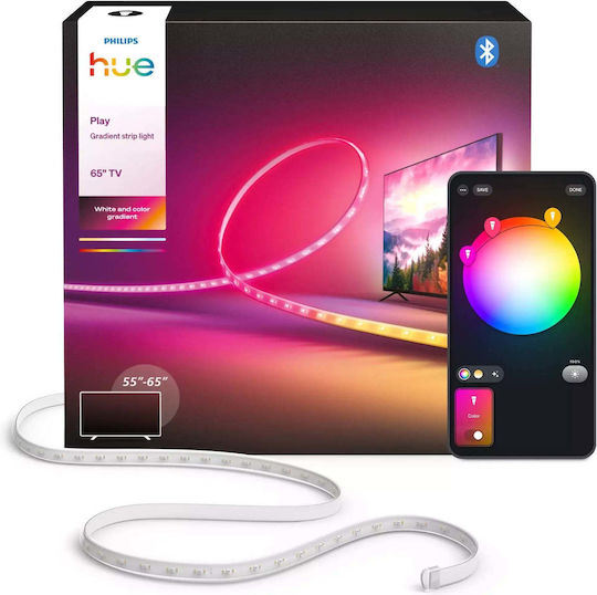 Philips Smart Gradient LED TV Strip RGBICW Light 1.651 m