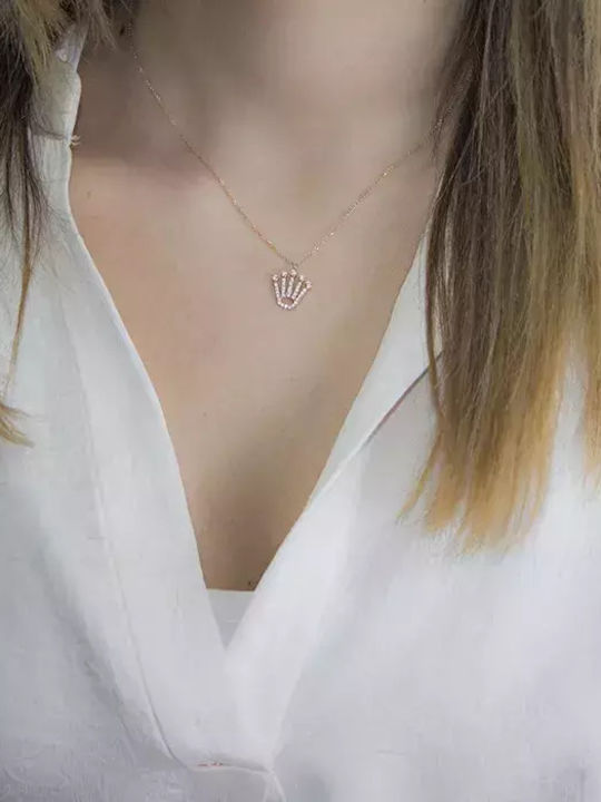 Halskette aus Roségold 14K Halskette aus Roségold 14K