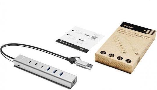 i-tec Hub 10 Θυρών USB 3.2 με σύνδεση USB-C / Ethernet
