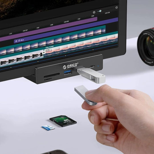 Orico 10-Port Hub with USB-C / USB-A Connection