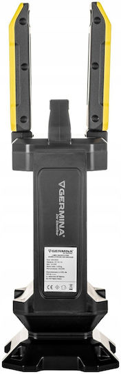 Geko Battery-Powered LED Work Light IP54 with Brightness up to 1500 lm