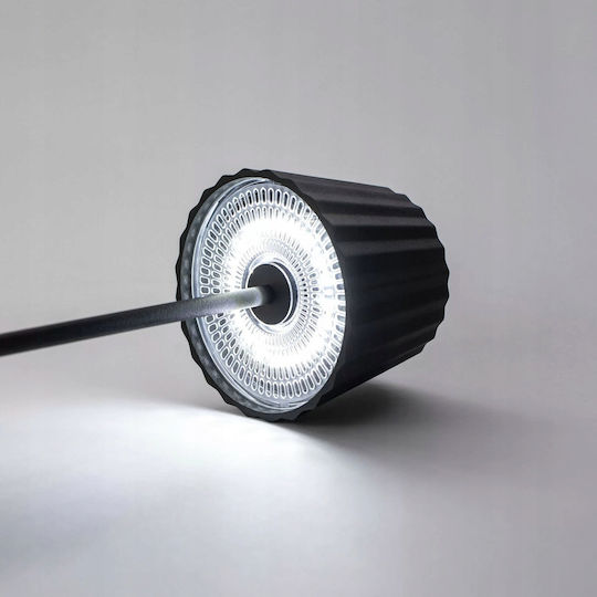 Verlo Table Lamp LED with Black Shade and Base