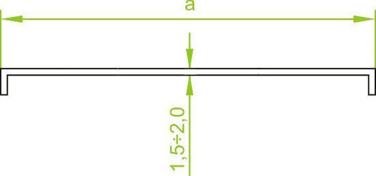 BAKS Plastic Cable Channel
