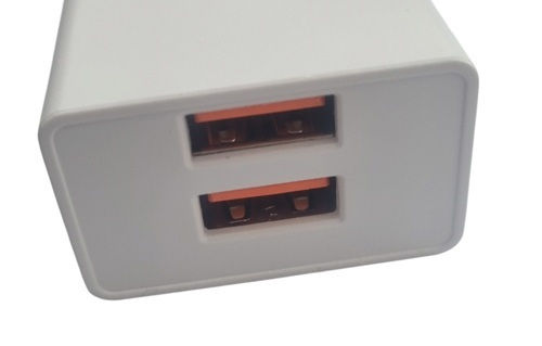 Takemore Ladegerät Ohne Kabel mit 2 USB-A-Anschlüssen Weiß (266879)