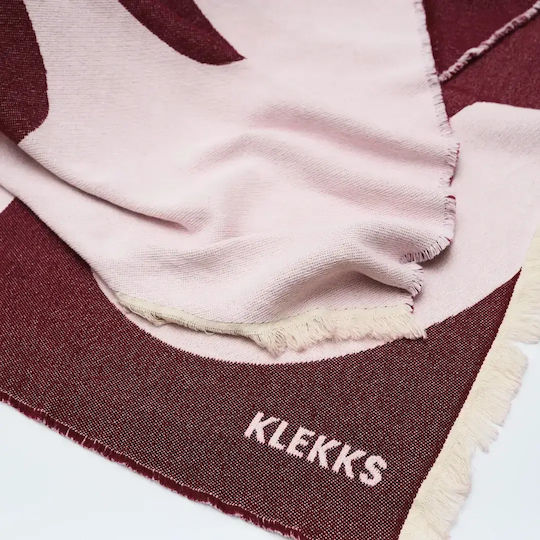Klekks Sofa Blanket 140x200cm Pink