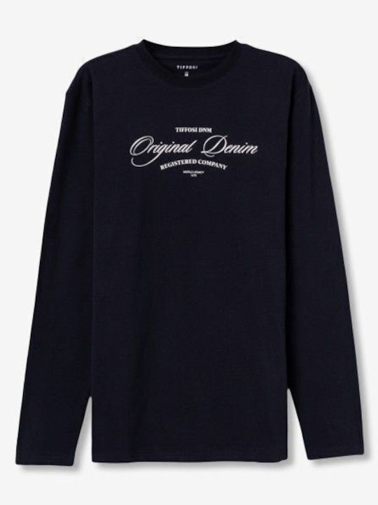 Justice Langarmshirt Navyblau