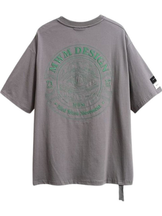 Mod Wave Movement T-shirt Grey
