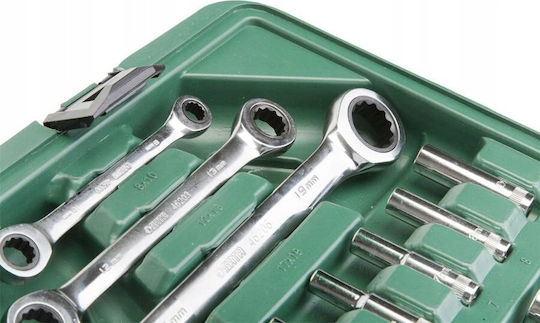 Sata Тресчотка с Вложки 1\4" & 3\8" & 1\2" 150 бр