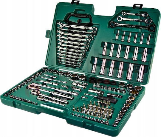 Sata Тресчотка с Вложки 1\4" & 3\8" & 1\2" 150 бр
