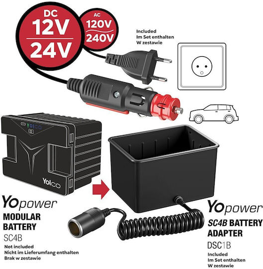 Yolco Dx30 Tragbarer Kühlschrank 30 l Pistaziengrün