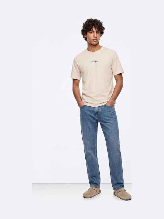 Blugi Bărbați Loose Fit Albastru