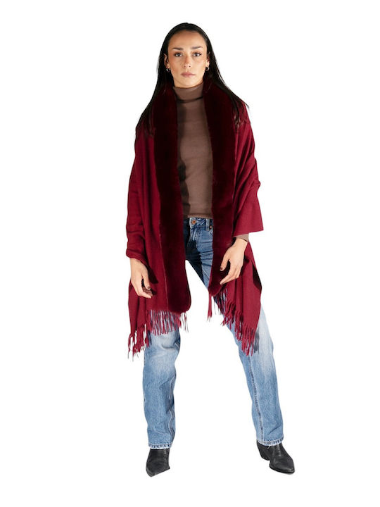 Women's Furry Neck Scarf Green
