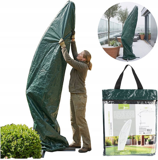 Progarden Waterproof Protective Umbrella Cover 220x45 cm in Green Colour