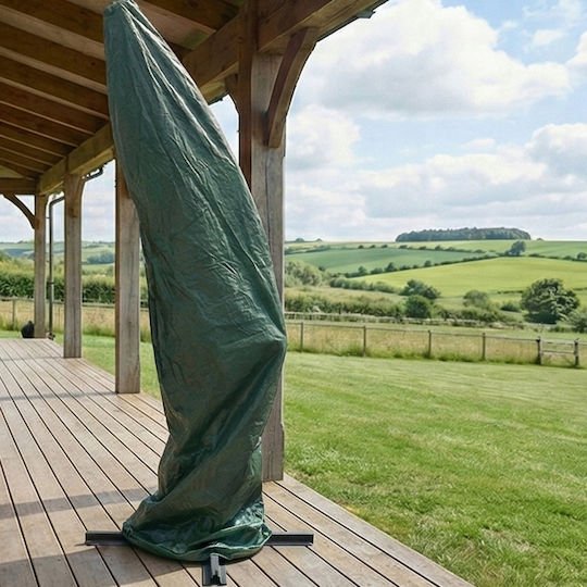 Progarden Waterproof Protective Umbrella Cover 220x45 cm in Green Colour