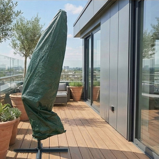 Progarden Waterproof Protective Umbrella Cover 220x45 cm in Green Colour