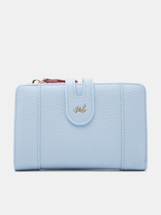 Large Women's Wallet Light Blue