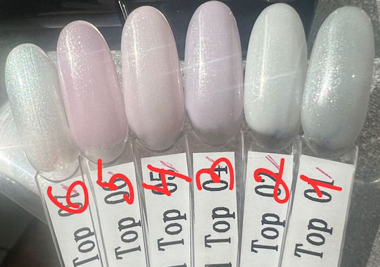 Top Shine Топ Лак / База за Полуперманентни Лакове 12ml 02