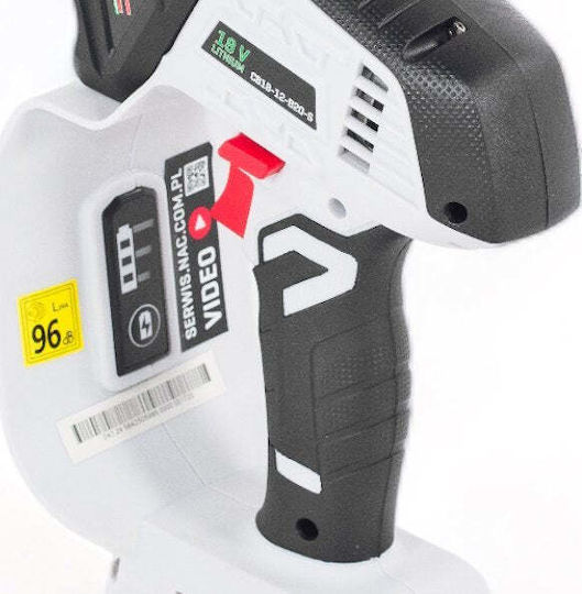NAC Battery Pruning Chainsaw 1x2Ah 18V 1.35kg with 15.2cm Bar