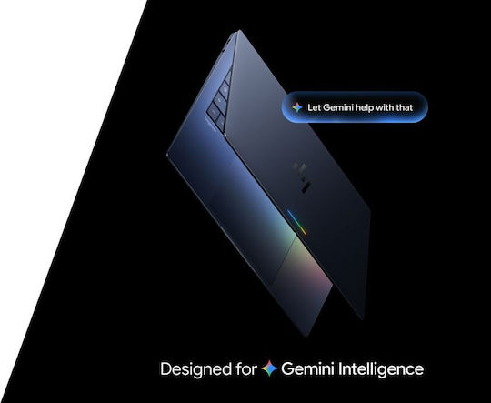 Googlebook 14" OLED Touchscreen 120Hz (Snapdragon-X Elite X1E-80-100/16GB/512GB SSD/Googlebook OS) Atmospheric Blue (US Keyboard)
