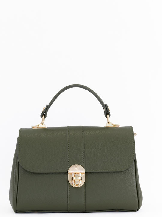 Brown Leather Women's Shoulder Bag