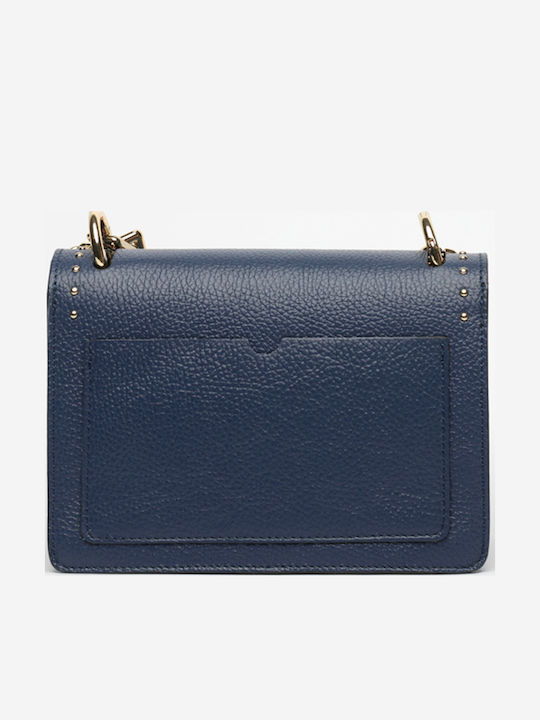 Khaki Leather Women's Shoulder Bag