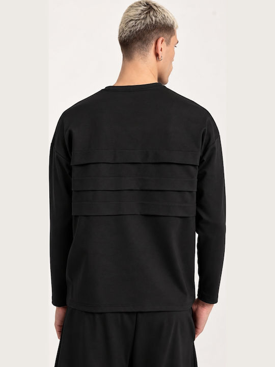 Tacito Long Sleeve Blouse Black