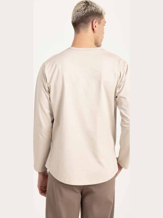 Sergio Long Sleeve Blouse Vanilla
