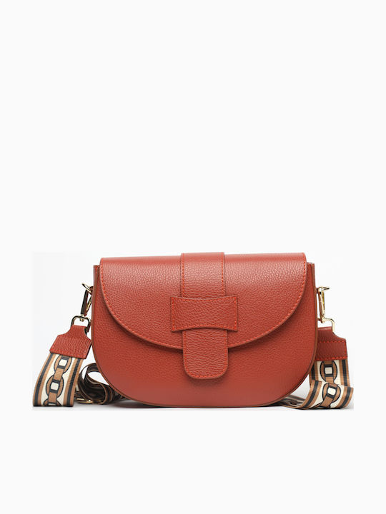 Grey Leather Women's Shoulder Bag