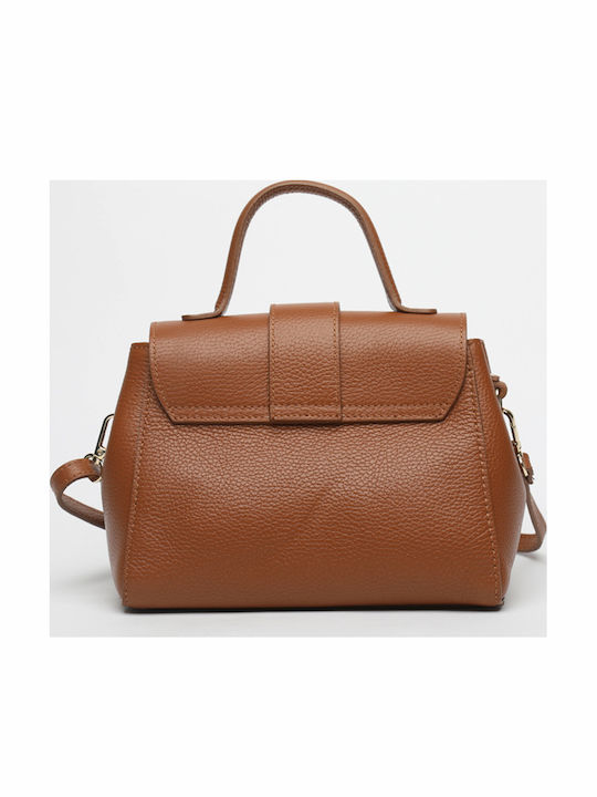 Beige Leather Women's Bag